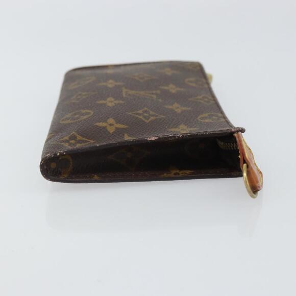 LOUIS VUITTON Monogram Bucket GM Accessory Pouch LV Auth 162752